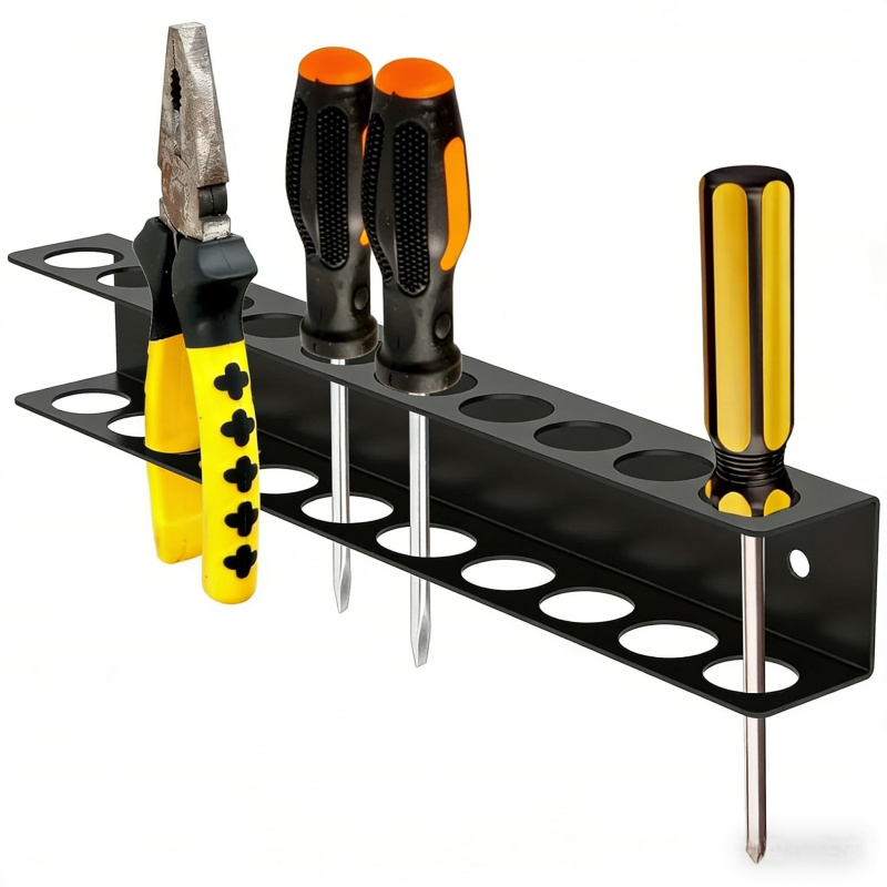 Workshop Tools Storage - 14Wall-mounted anti-rust tool storage board for