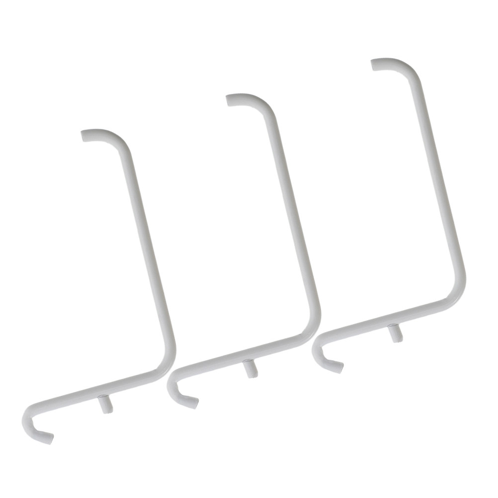 Workshop Tools.Hanging Board - 3Pcs Iron Heavy Duty Pegboard Hooks