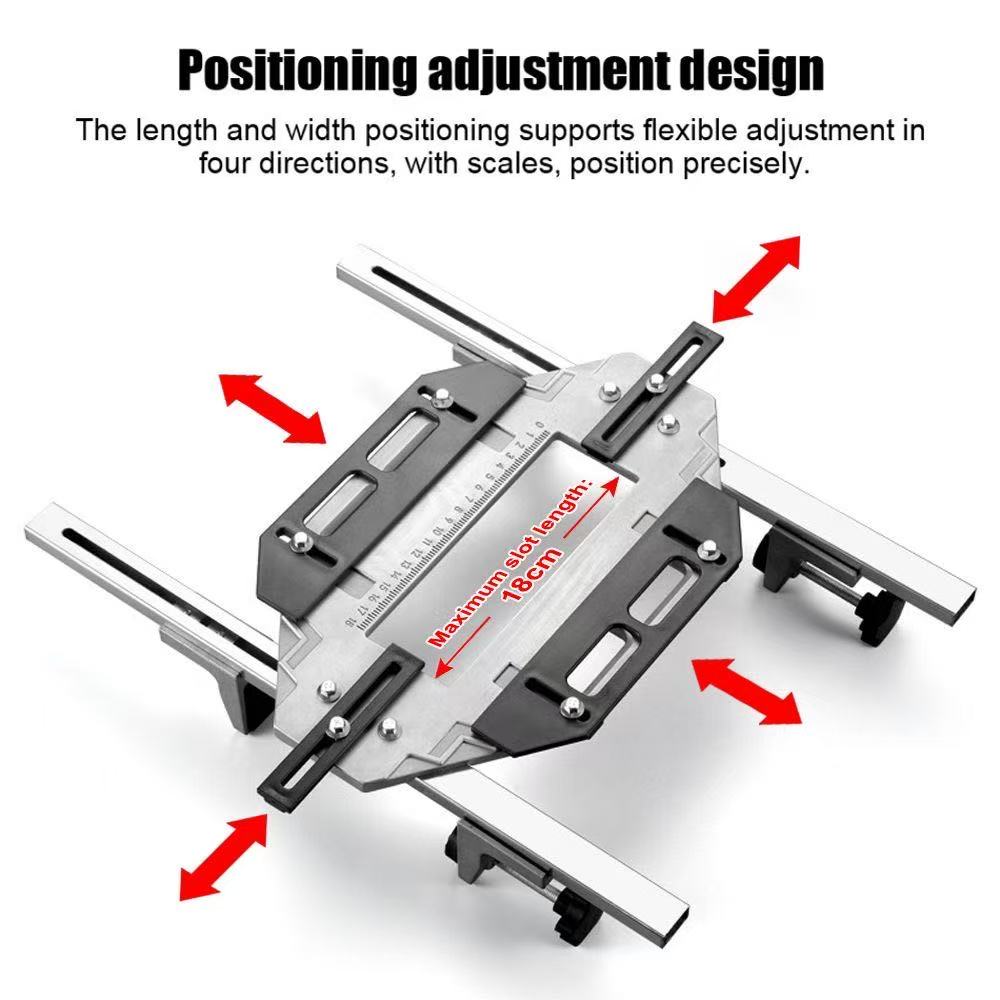 Dowel Jig Kit - Door Cabinet Jamb Router Hinge Installation