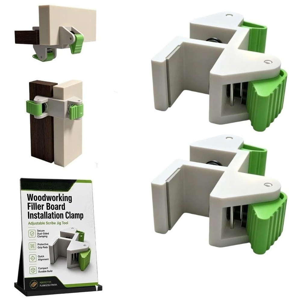 Dowel Jig Kit - Woodworking Filler Board Installation Clamp Adjustable