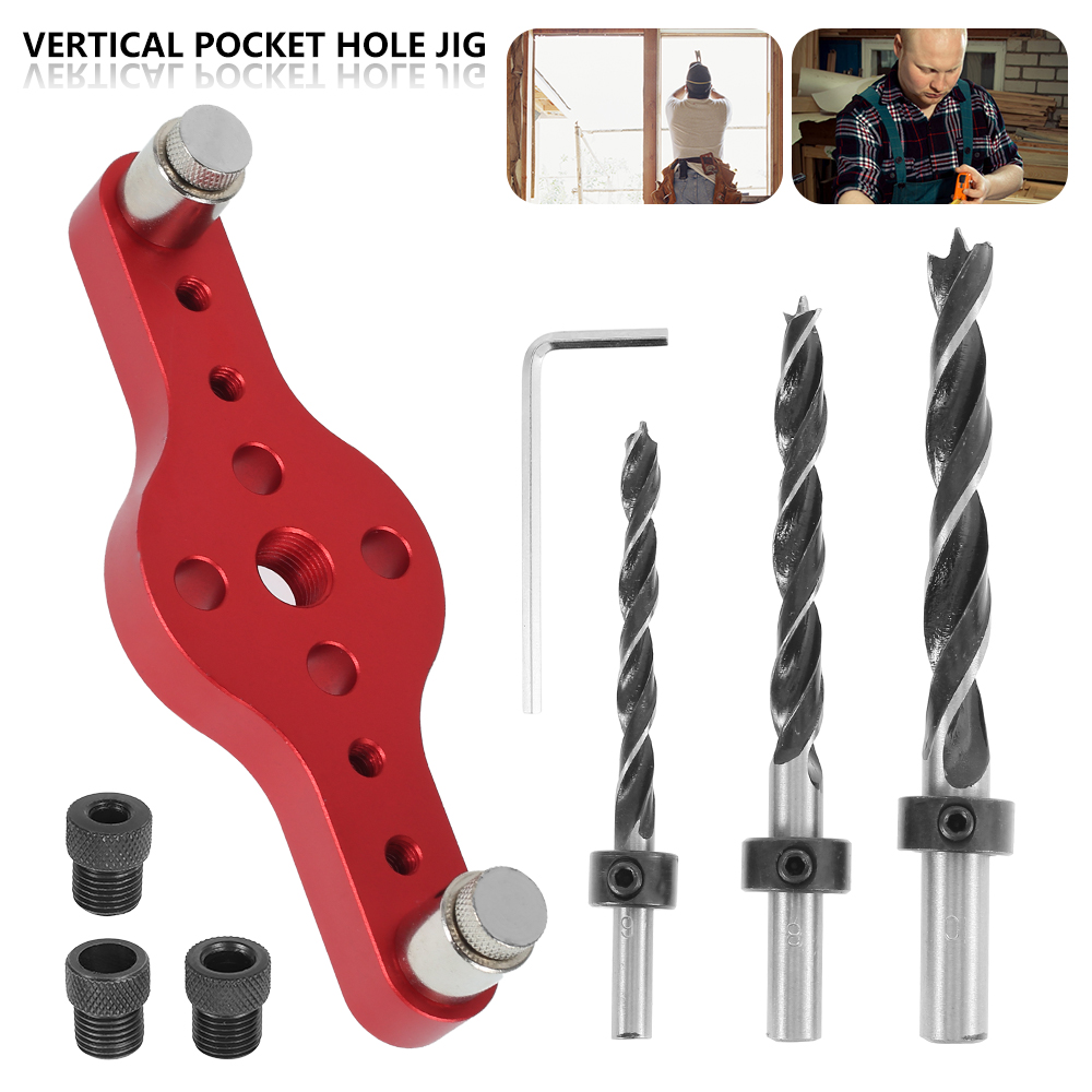 Alloy Vertical Pocket Hole Jig - Pocket Hole Jig ulasan dan harga