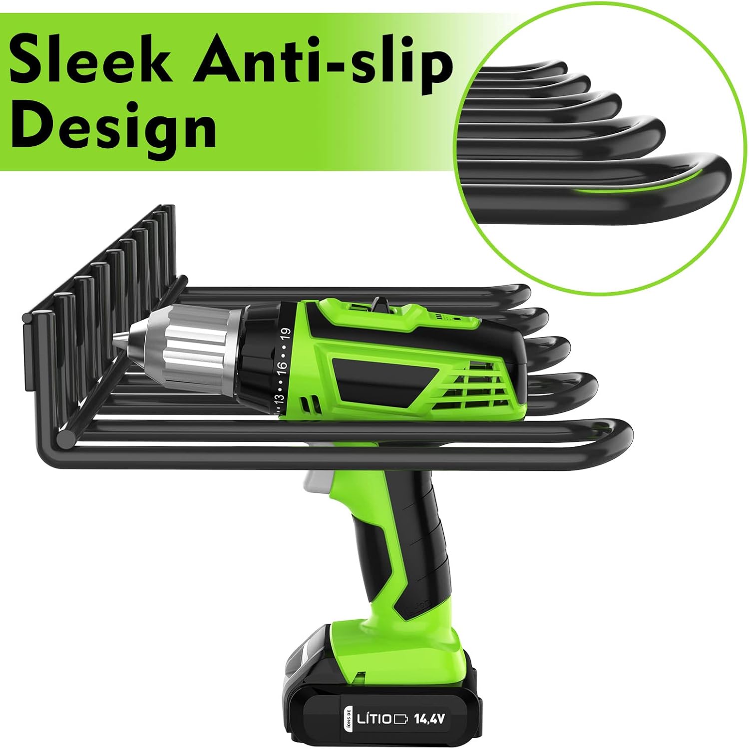 VKKM Power Tool Organizer 4 Sl - Workshop Tools Storage ulasan dan harga