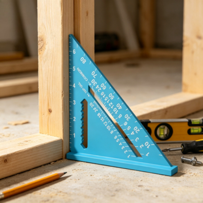 1Pc 7 Inch Speed Square Ruler, - Dovetail Marking Guide ulasan dan harga