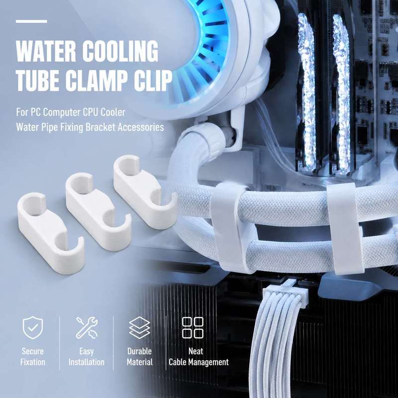 PC Water Cooling Tube Clamp Cl - Pipe Clamp Bar ulasan dan harga