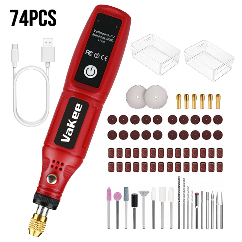 Vakee Cordless Rotary Tool 15C - Power Tools For Workshop ulasan dan harga