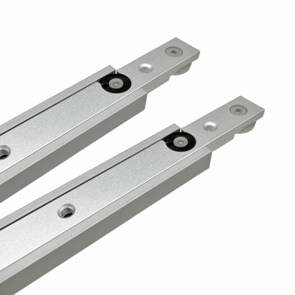 2Pcs T‑Track & Miter Track Jig - Dowel Jig Kit ulasan dan harga