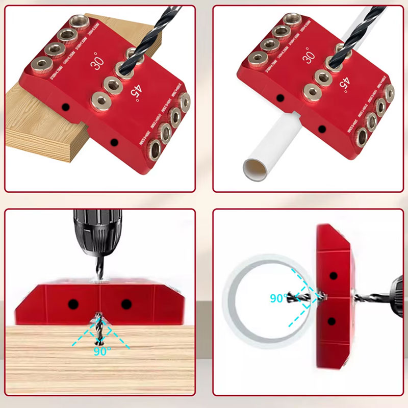 YYM 30/45/90 Degree Multi Angl - Pocket Hole Jig ulasan dan harga