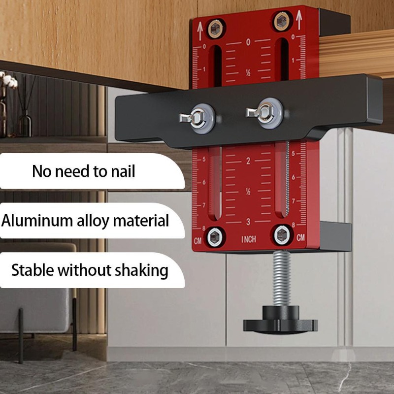 Cabinet Door Mounting Jig - Dowel Jig Kit ulasan dan harga
