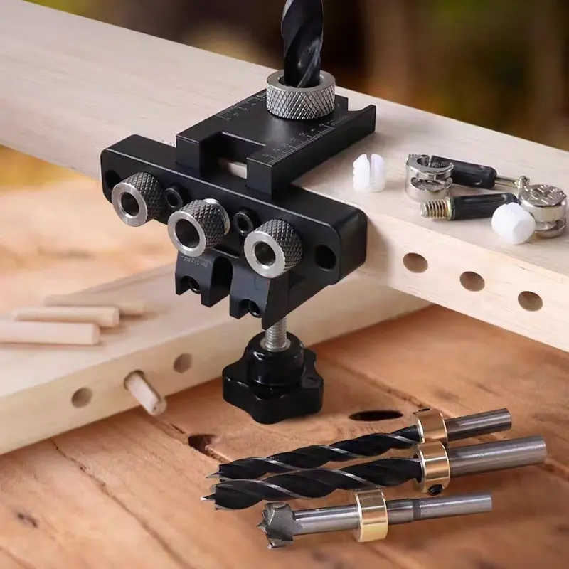 Precision Jig Dowel Cam Jig 3  - Dowel Jig Kit ulasan dan harga