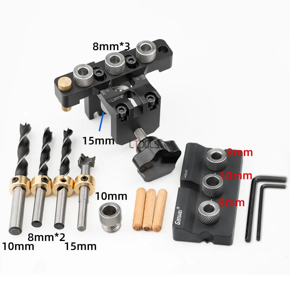 Precision Jig Dowel Cam Jig 3  - Dowel Jig Kit ulasan dan harga