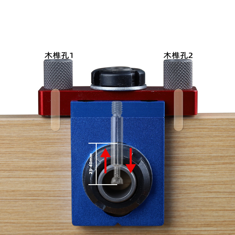 TEBAK W-136 Pocket Hole Jig Ki - Dowel Jig Kit ulasan dan harga