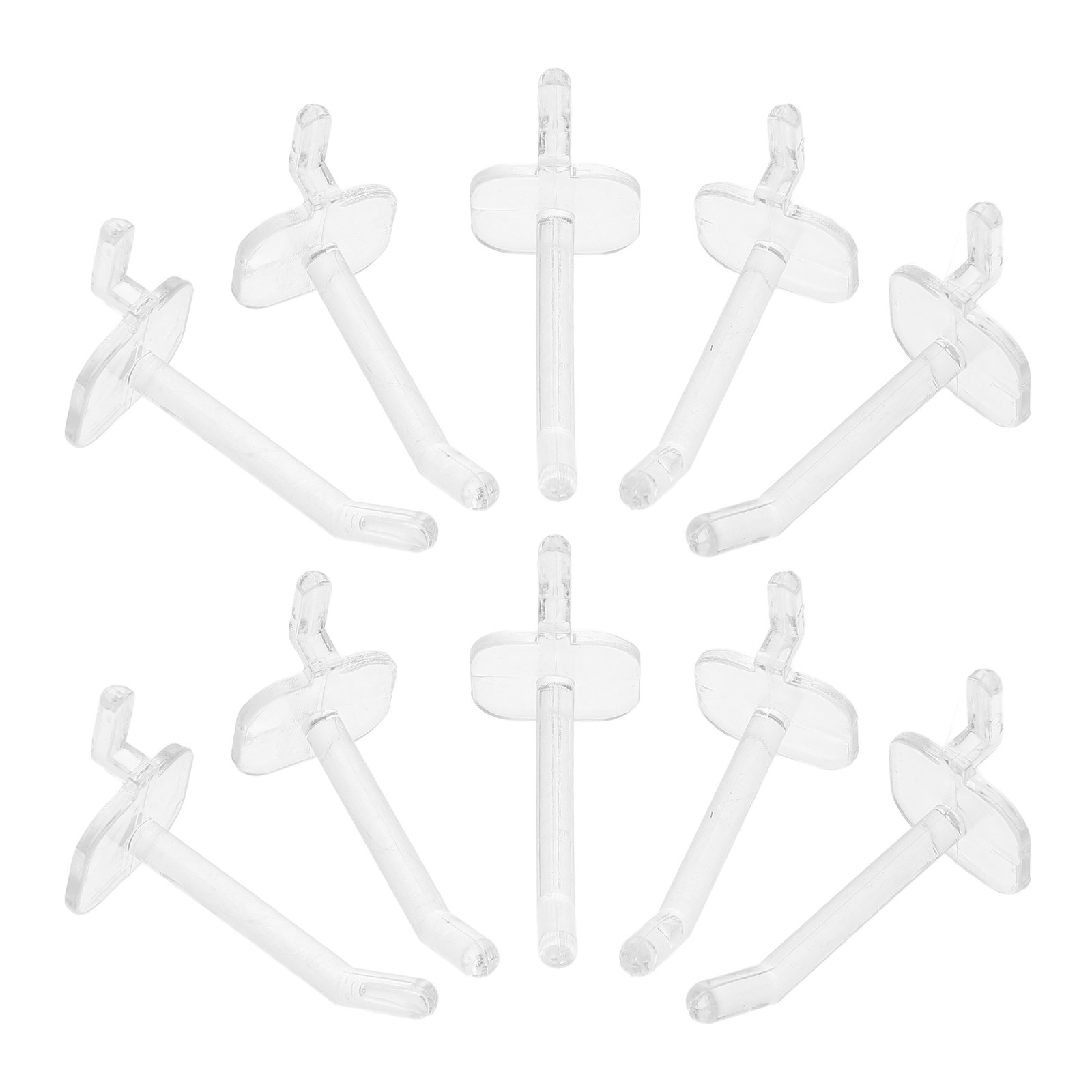 50Pcs Clear Pegboard Plastic H - Workshop Tools.Hanging Board ulasan dan harga