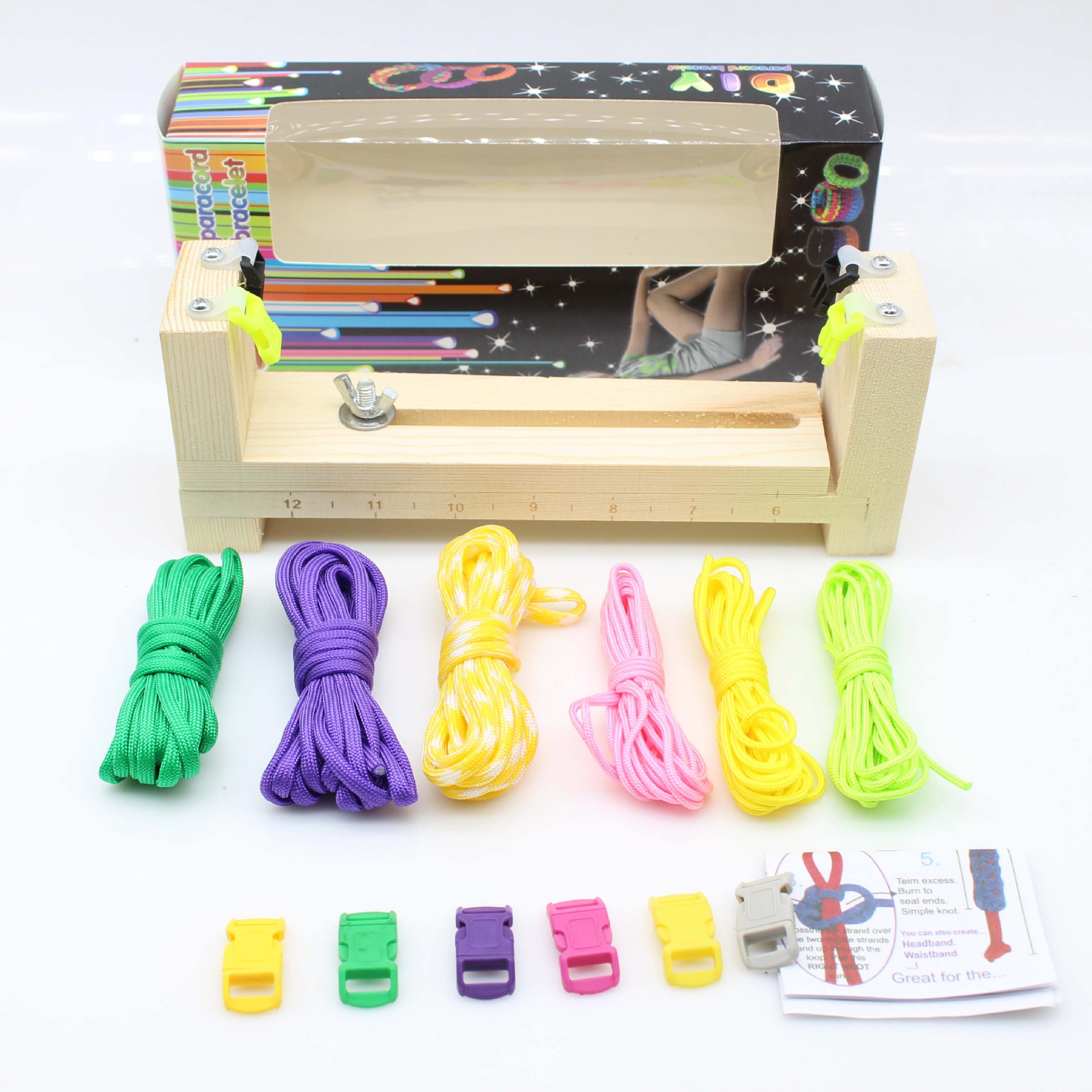 Wood Paracord Jig Bracelet Mak - Dowel Jig Kit ulasan dan harga