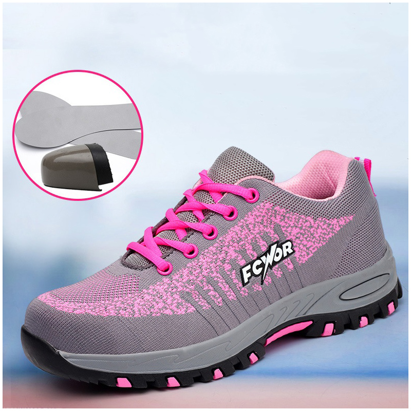 womens fashion pink safety sho - Tools Work ulasan dan harga