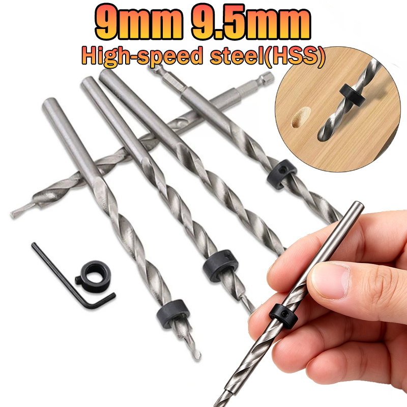 Twist Step Drill Bit with Stop - Pocket Hole Jig ulasan dan harga
