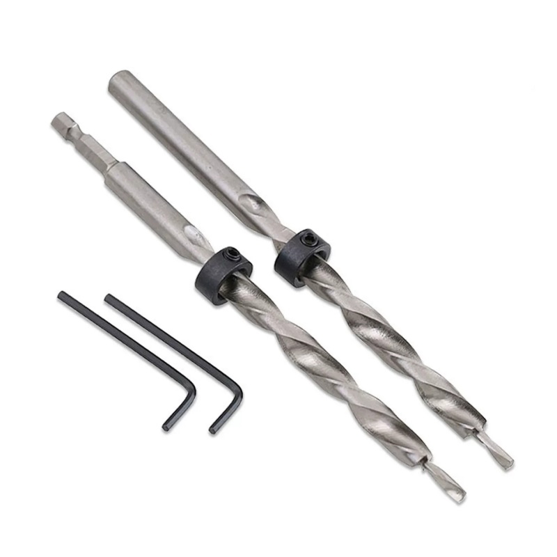 Twist Step Drill Bit with Stop - Pocket Hole Jig ulasan dan harga