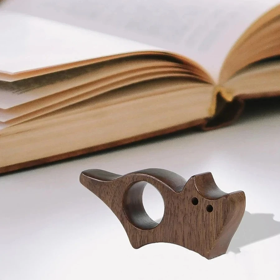 Wooden Cat Dog Bookmark Rings  - Dovetail Marking Guide ulasan dan harga