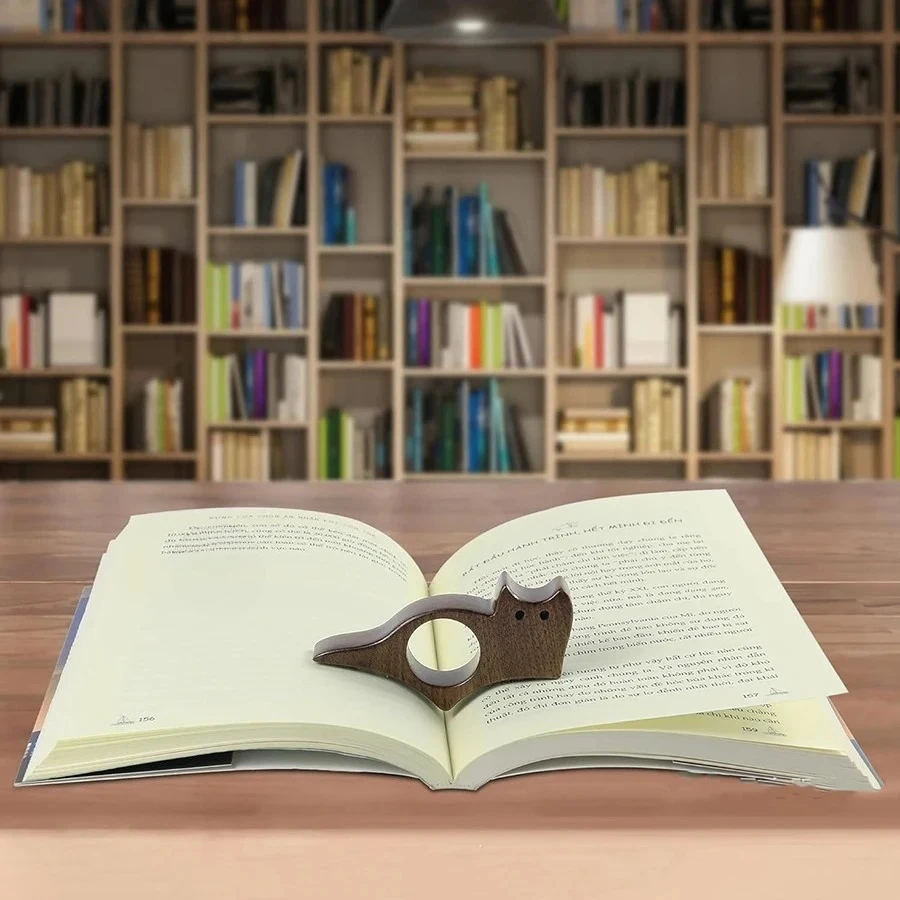 Wooden Cat Dog Bookmark Rings  - Dovetail Marking Guide ulasan dan harga